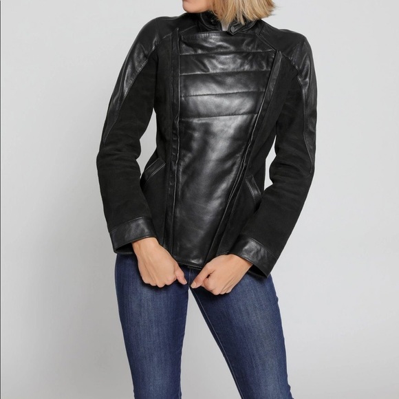 Genuine leather Jacket with suede - Picture 2 of 5